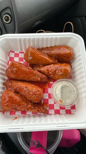 Buffalo wings  at Soul Miner's Garden  in Charlotte