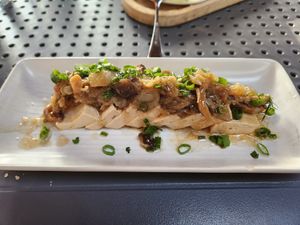 Smoked tofu at Joule in Seattle