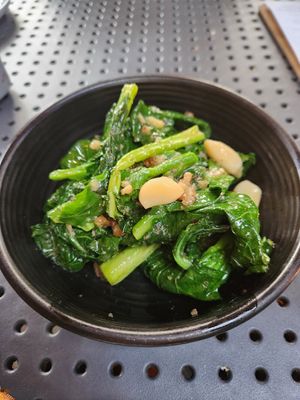 Chinese broccoli at Joule in Seattle