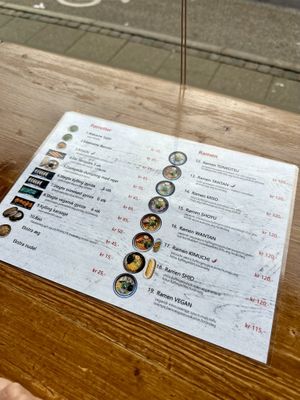   at Sanwe Ramen in Aalborg