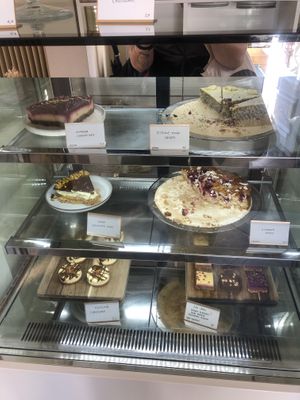 Cake counter   at LUUC Café in Mannheim