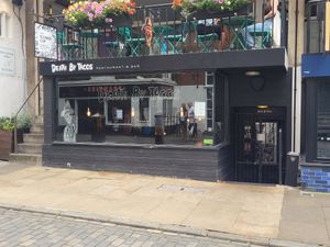 Death By Tacos Outside at Death by Tacos in Chester