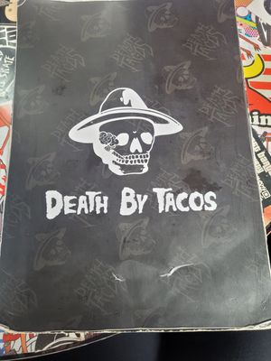 Menu at Death by Tacos in Chester