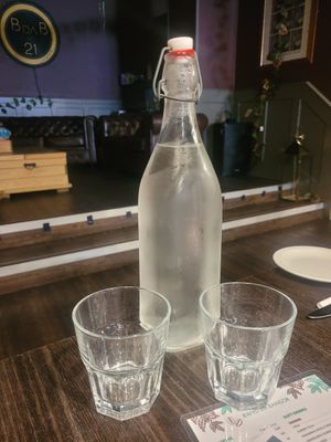 Tap Water at Bwyd Da Bangor in Bangor