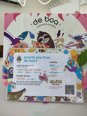 Normal pra sorvetes artesanais at De Boa in Porto De Galinhas