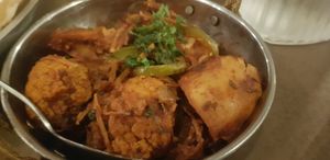 Aloo Gobhi at Sachins in Newcastle Upon Tyne