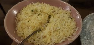 Mushroom Pilau Rice at Sachins in Newcastle Upon Tyne