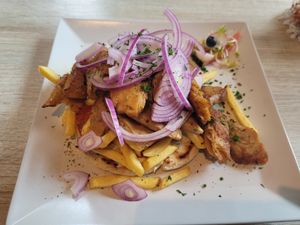 Veganes Gyros Pita at Plaka in Dortmund