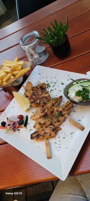 Souvlaki vegan 👍😋 at Plaka in Dortmund