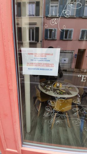  at Eve au Paradis Vegan in Mulhouse