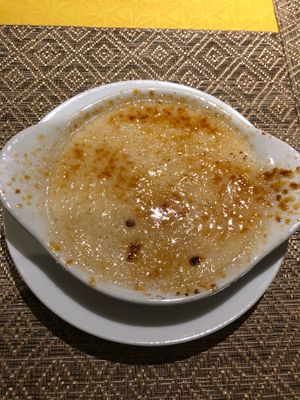 Crème brûlée  at Eve au Paradis Vegan in Mulhouse