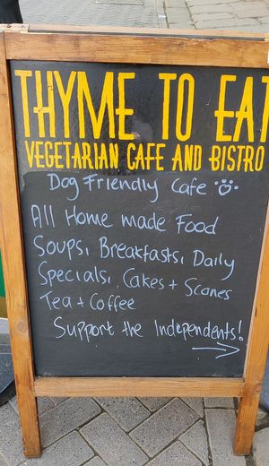 Go on, pay a visit, you won't regret it!  at Thyme to Eat in Chesterfield
