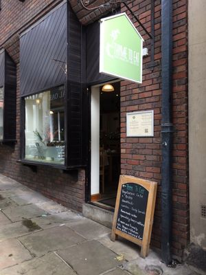 Outside Thyme to Eat. at Thyme to Eat in Chesterfield