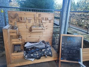 Cantîn Outside at Cantîn in Conwy