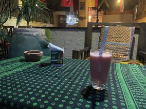 Fruits smoothie   at Chocos Restaurant in Diani