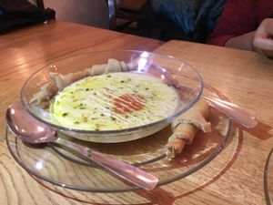 Ethiopian fava beans at Tenat in Tel Aviv