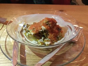 Kita Fitfit with vegan butter made of sunflower seeds at Tenat in Tel Aviv