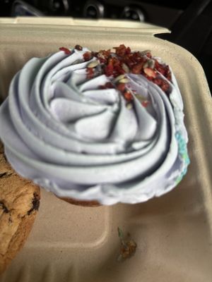 Strawberry lavender cupcakees  at PB&J Bar  in Williamsport