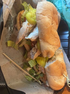 Chikin Italian sandwichh  at PB&J Bar  in Williamsport