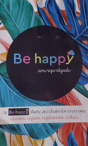 Menu as of February 2025 at Be Happy in Gran Canaria