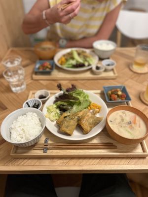   at Shima Vegetable Restaurant おやさい食堂 in Takamatsu