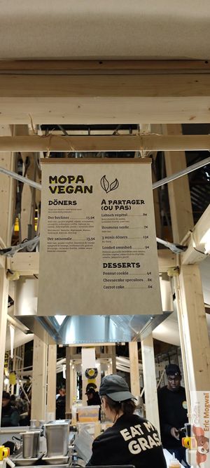 Menu Mopa ! Eat my grass ! at Mōpa X La Communale in Saint-ouen-sur-seine