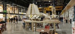 Inside Commnale at Mōpa X La Communale in Saint-ouen-sur-seine