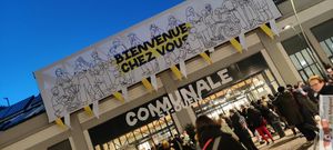 Communale Saint Ouen facade at Mōpa X La Communale in Saint-ouen-sur-seine