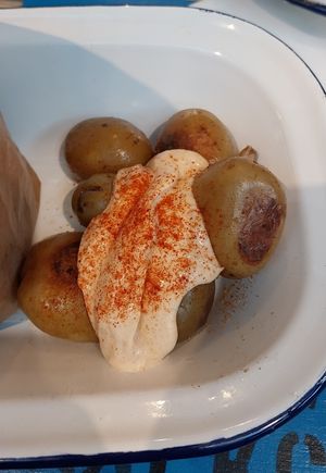 Patatas bravas at Mōpa X La Communale in Saint-ouen-sur-seine