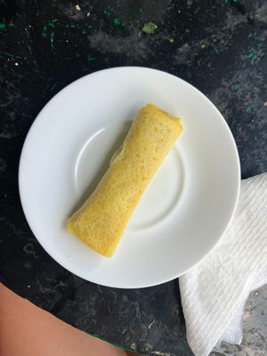 coconut pankcakes at Isira  in Hikkaduwa