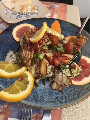 Fatoush  at  Palmera Restaurant in Winterthur