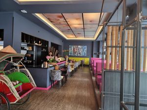 Interior at NOI Restaurant in Wuppertal