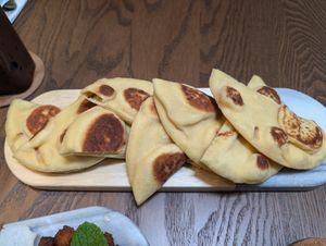 Flat bread for two at Kommune Lebuh Victoria in Penang