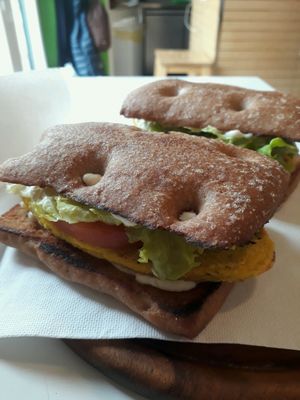 G-free special sandwich at Universo Vegano - Navigli in Milan
