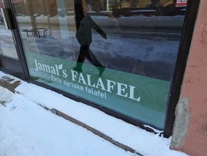  at Jamal's Falafel in Oslo