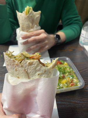   at Jamal's Falafel in Oslo