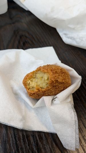 A gift while we waited at Jamal's Falafel in Oslo