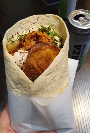 Sooo good at Jamal's Falafel in Oslo