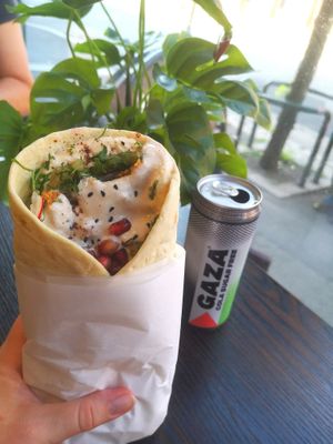 "Mixed" Rulla at Jamal's Falafel in Oslo