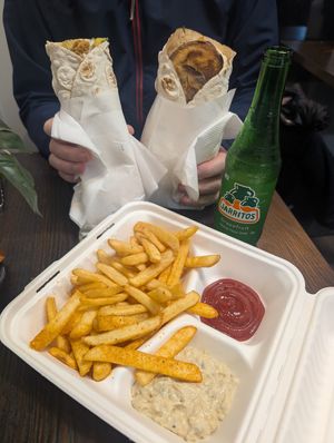  at Jamal's Falafel in Oslo