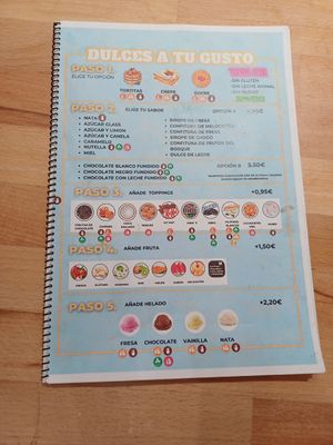  at La Crème Creperie  in Alicante