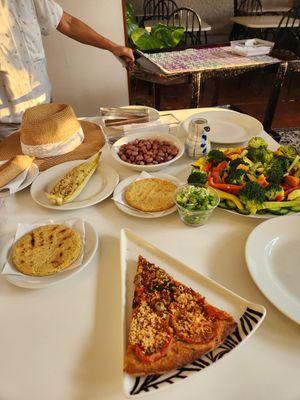 Amazing delicious choices! at Delicias  Naturales in Bucaramanga