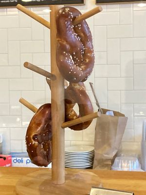 Pretzel at Luna Bakery & Cafe  in Moreland Hills