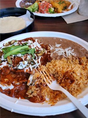 Yummy! at El Cantaro Vegan Mexican Restaurant in Monterey