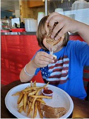 Even grilled cheese! at El Cantaro Vegan Mexican Restaurant in Monterey