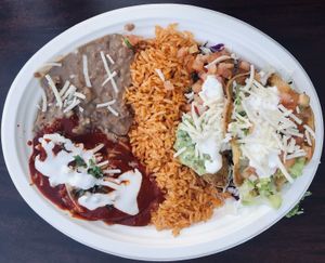 Combo 3 at El Cantaro Vegan Mexican Restaurant in Monterey