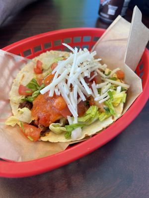 Ranchero Taco   at El Cantaro Vegan Mexican Restaurant in Monterey