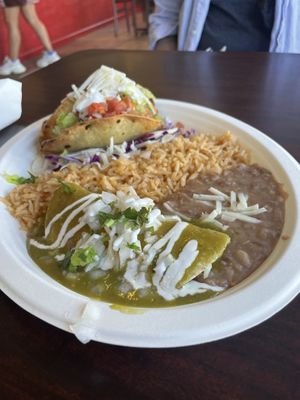 Combo #3  at El Cantaro Vegan Mexican Restaurant in Monterey