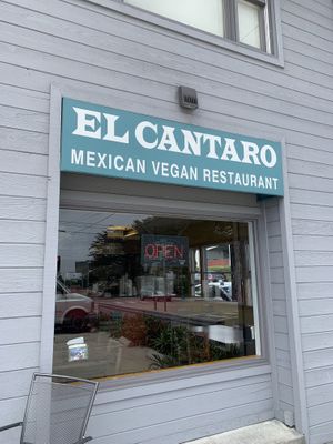 Outside   at El Cantaro Vegan Mexican Restaurant in Monterey
