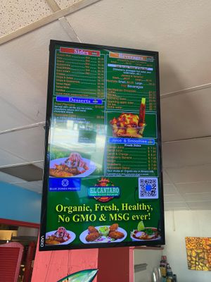  at El Cantaro Vegan Mexican Restaurant in Monterey